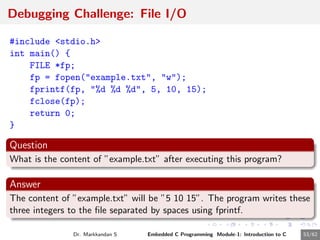 Embedded C Programming Module1 Presentation.pdf