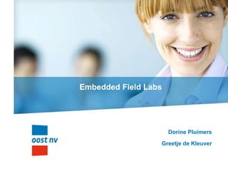 Embedded Field Labs
Dorine Pluimers
Greetje de Kleuver
 
