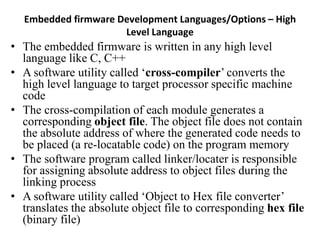 Embedded firmware | PPT | Computing | Technology & Computing