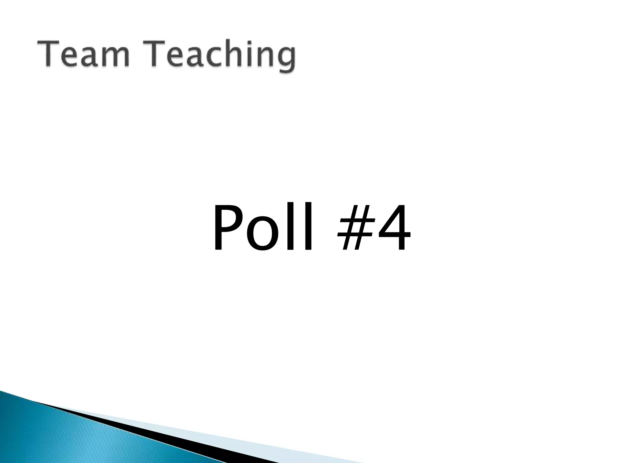 Poll #4
 