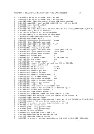 le that contains the Linux kernel in one 
of the executable  