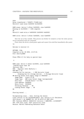 le system in RAM and allows the kernel to fully boot without having to mount any physical 
disks. Since the necessary modules needed to interface with peripherals can be part of the initrd, 
the kernel can be very small, but still support a large number of possible hardware con 
