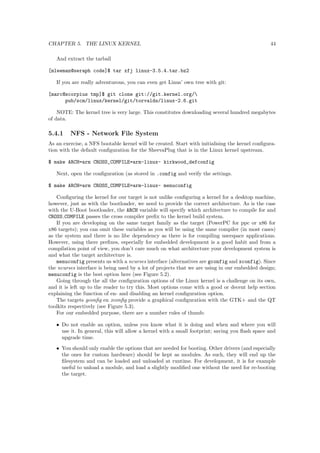 cation; 
the NSLU can serve as full 
edged Linux server, keeping into account the hardware limitations of 
e.g. 32 MB memory. 
[marc@chiana ~]$ cat /proc/cpuinfo 
Processor : XScale-IXP42x Family rev 1 (v5l) 
BogoMIPS : 266.24 
Features : swp half fastmult edsp 
CPU implementer : 0x69 
CPU architecture: 5TE 
CPU variant : 0x0 
CPU part : 0x41f 
CPU revision : 1 
Cache type : undefined 5 
Cache clean : undefined 5 
Cache lockdown : undefined 5 
Cache format : Harvard 
I size : 32768 
I assoc : 32 
I line length : 32 
I sets : 32 
D size : 32768 
D assoc : 32 
D line length : 32 
D sets : 32 
Hardware : Linksys NSLU2 
Revision : 0000 
Serial : 0000000000000000 
When the external HDD is replaced by a 
ash memory pen, the full power of the NSLU2 is 
unleashed: a running Linux system can be used with as little as 4 Watt power consumption. Some 
people use it for e.g. Domotics control (EIB), network access points for all kinds of USB devices, 
ssh tunnel server, bittorrent downloader, . . . 
The price of a NSLU2 used to be around 70 Euros. 
1.3.4 Bualo Linkstation Live 
Unfortunately, the NSLU2 is being made obsolete in the course of 2008, but a good candidate to 
replace the niche left by the NSLU2 is the Bualo Linkstatation Live (see Figure 1.5). 
Two of the drawbacks for the NSLU2 were the limited CPU clocking (133 or 266 for newer 
devices) and only 32 MB of memory. In contrast, the Linkstation Live pictured here, has an ARM9 
CPU core, clocked at 400 MHz and 128 MB of memory. Especially for running a home server; the 
additional memory comes in handy for multiple concurrent processes. 
Again, the stock  