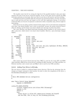 les 
depends on the targets you selected for the root  