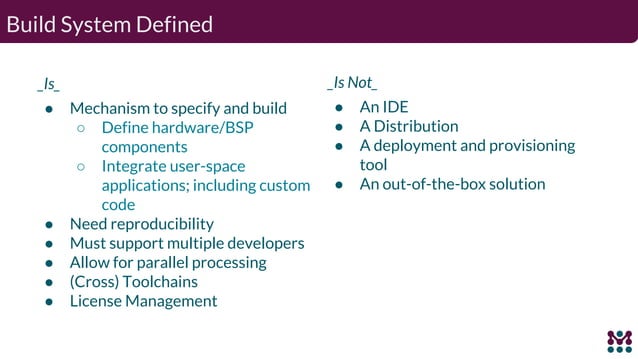 Embedded linux build systems | PPT