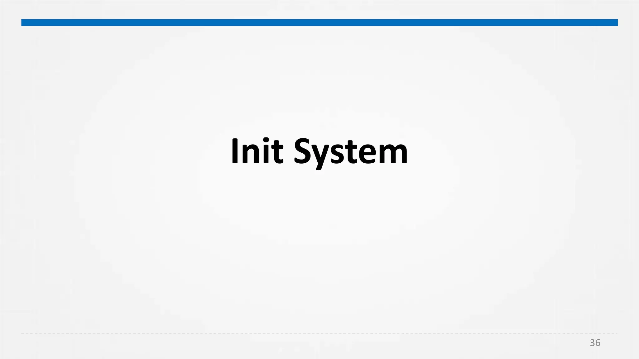 Init System
36
 