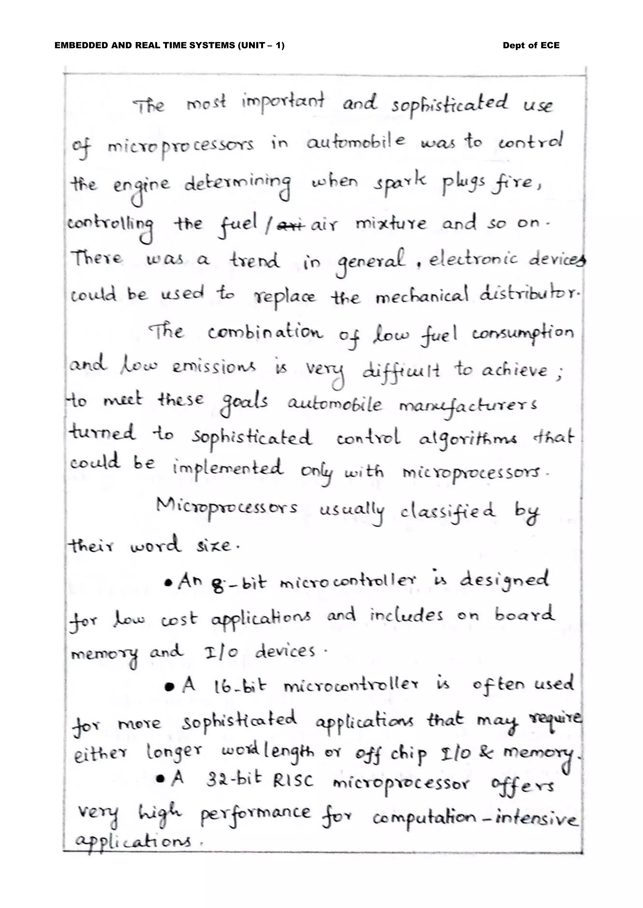 Embedded and Real Time Systems Notes.pdf