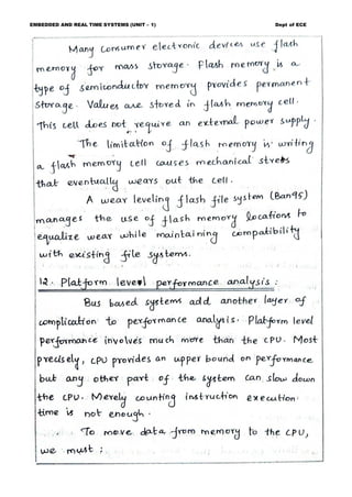 Embedded and Real Time Systems Notes.pdf