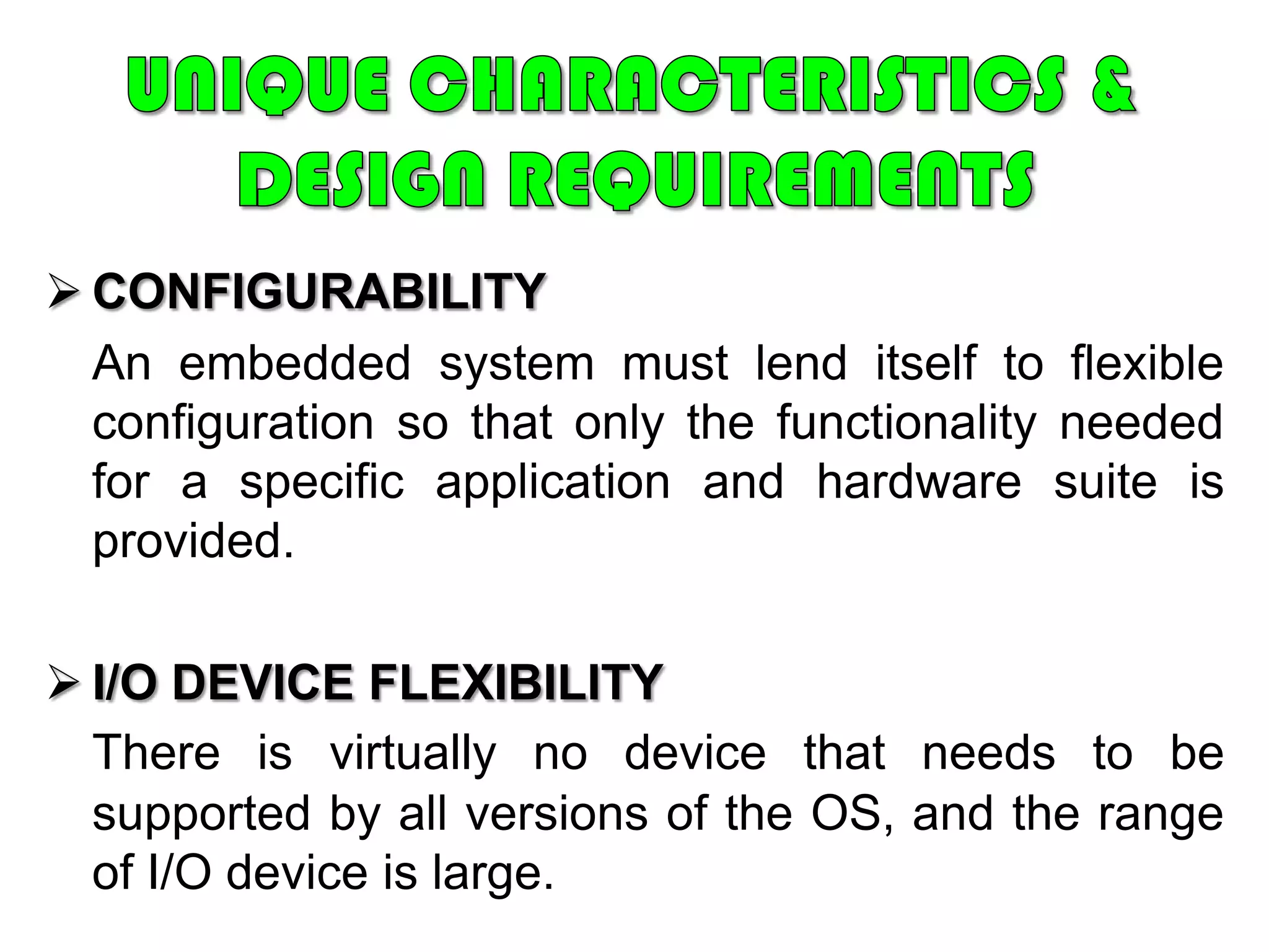 Possible Organizationof an Embedded System