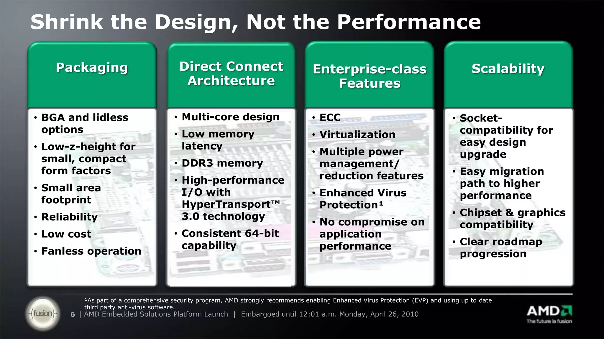 High-performance memory with low latency