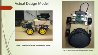 Actual Design Model
Fig 1. - Side view of actual implemented model
Fig 2. - Top view of actual implemented model
 