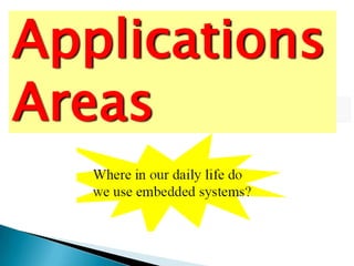 Applications
Areas

 