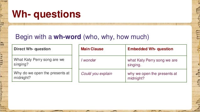 Embedded clauses exercises with answers picture