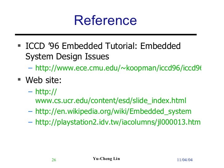 Embedded system design wiki 1