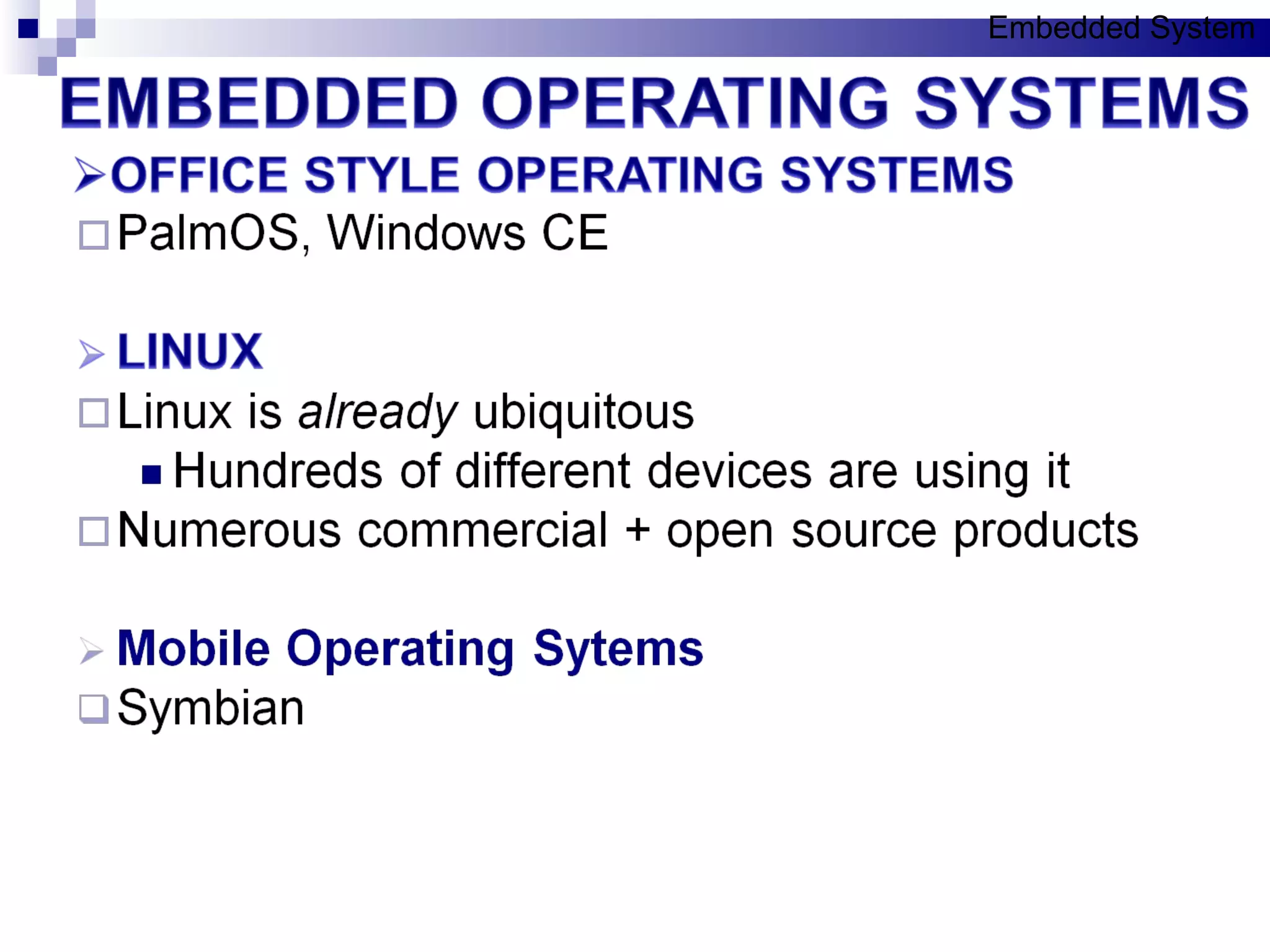 Embedded System 