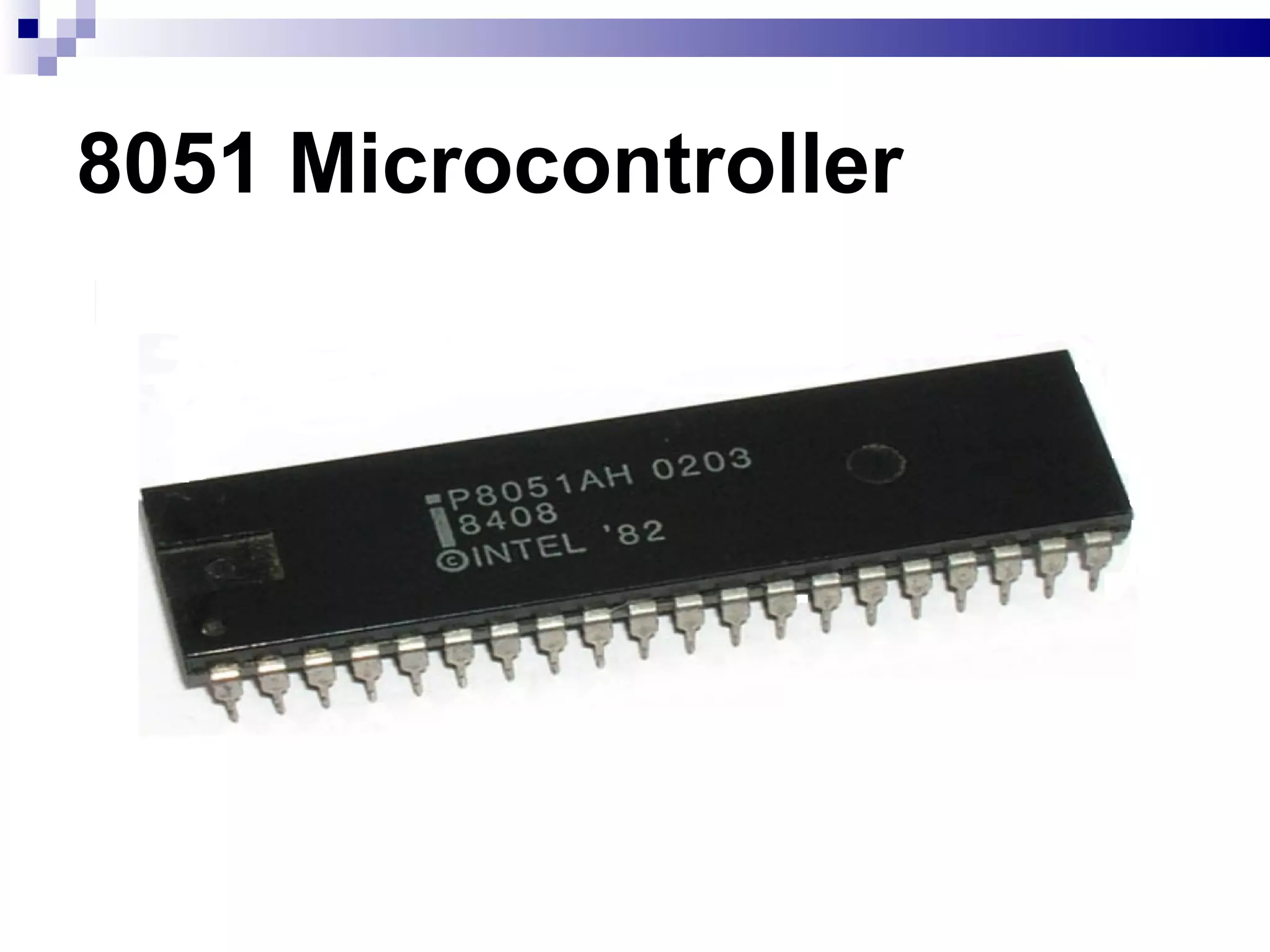8051 Microcontroller 