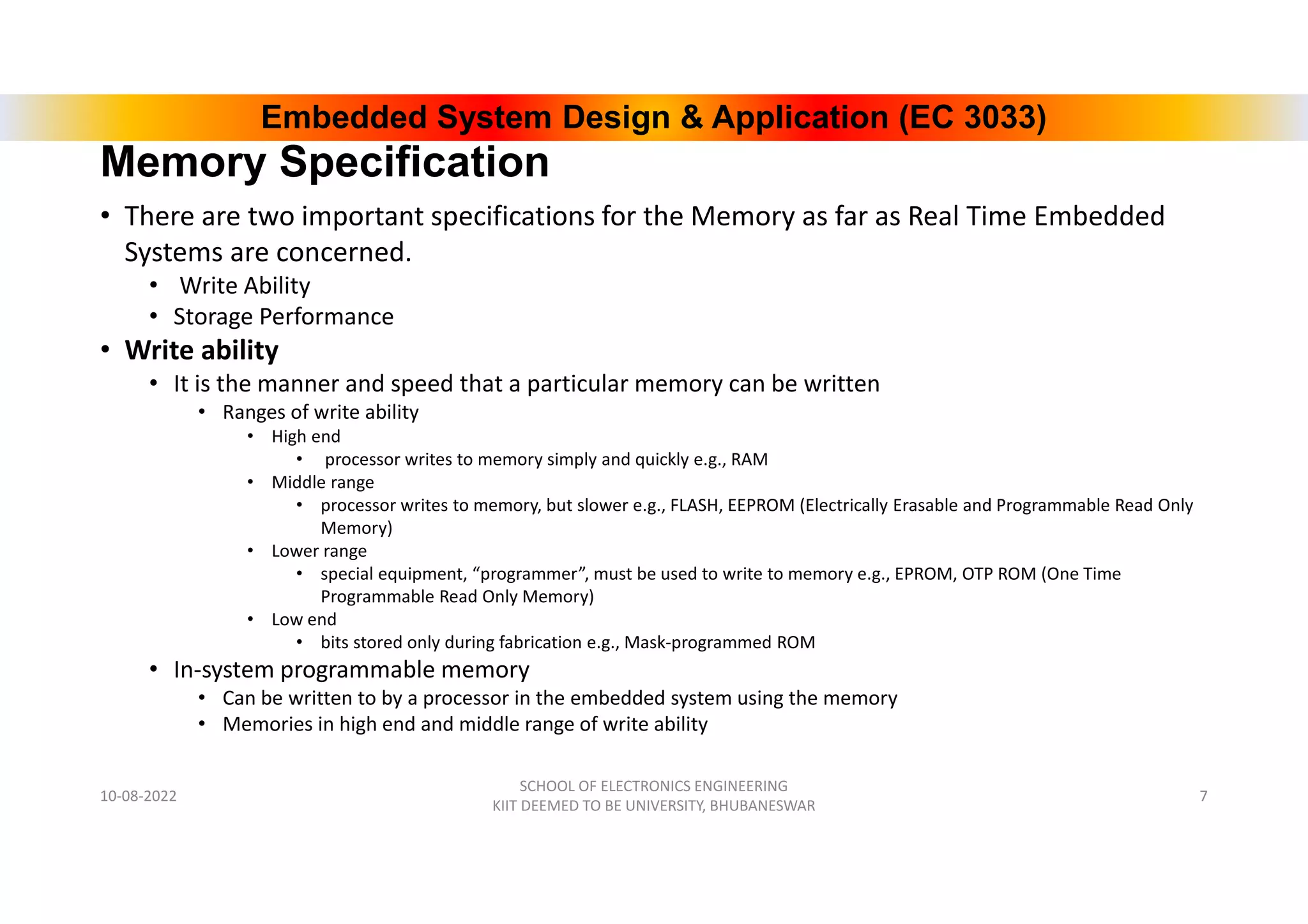 embedded system-Memory_Organization_final.pdf | Operating Systems ...