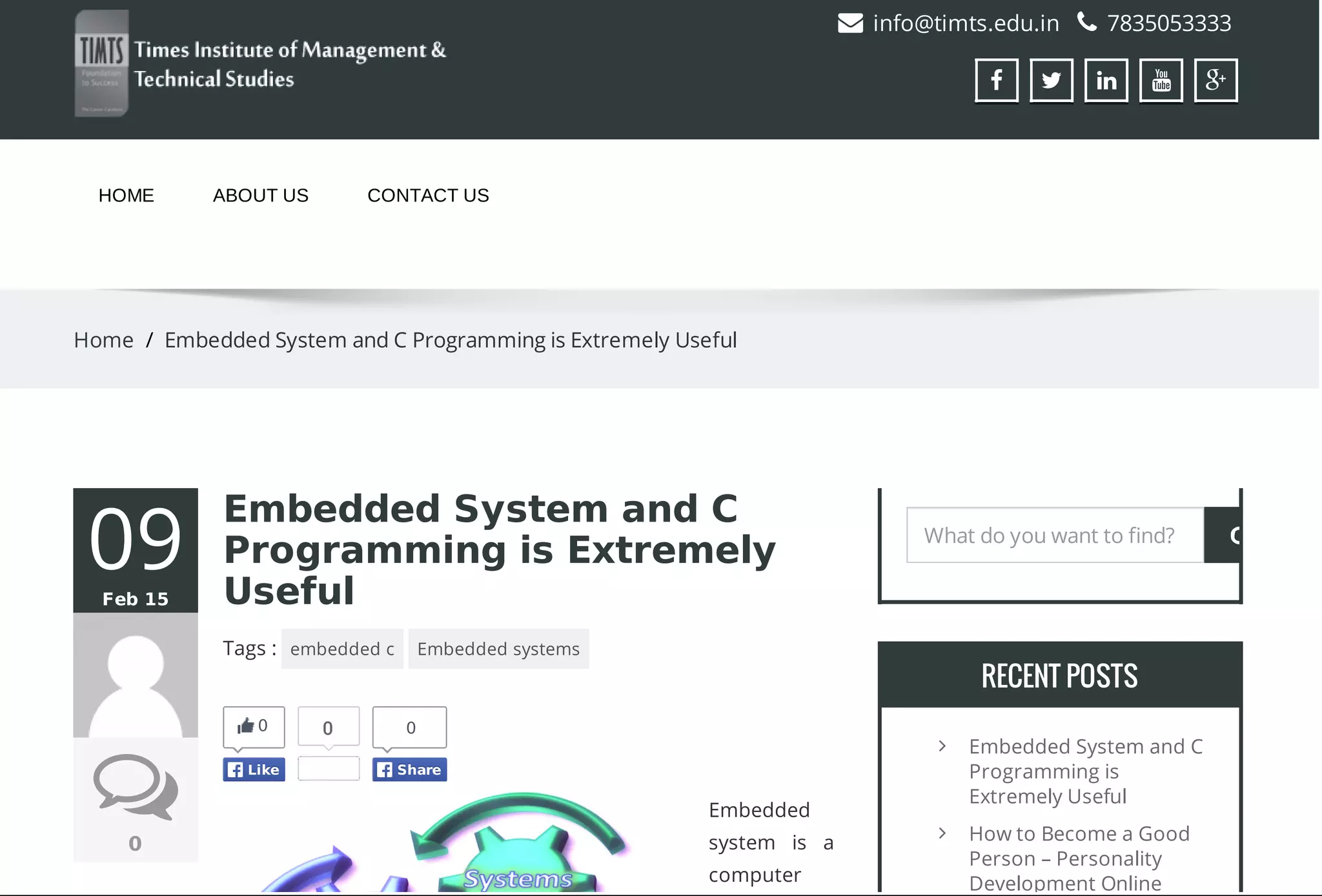 Embedded System and C Programming is Extremely Useful | PPT