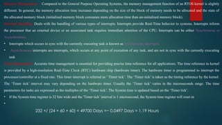 Comprehensive Overview of RTOS Based Embedded System Design and Kernel ...