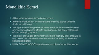 Comprehensive Overview of RTOS Based Embedded System Design and Kernel ...