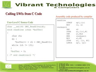 Strb Function Help Assembly Code Arm Embedded system - Introduction To ARM Exception Handling and Software ...