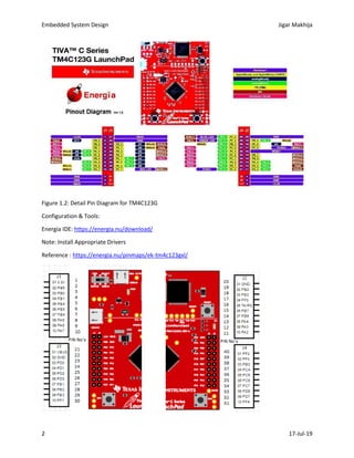 Embedded system lab work | PDF