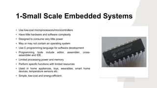 introduction to embedded system presentation | PPTX