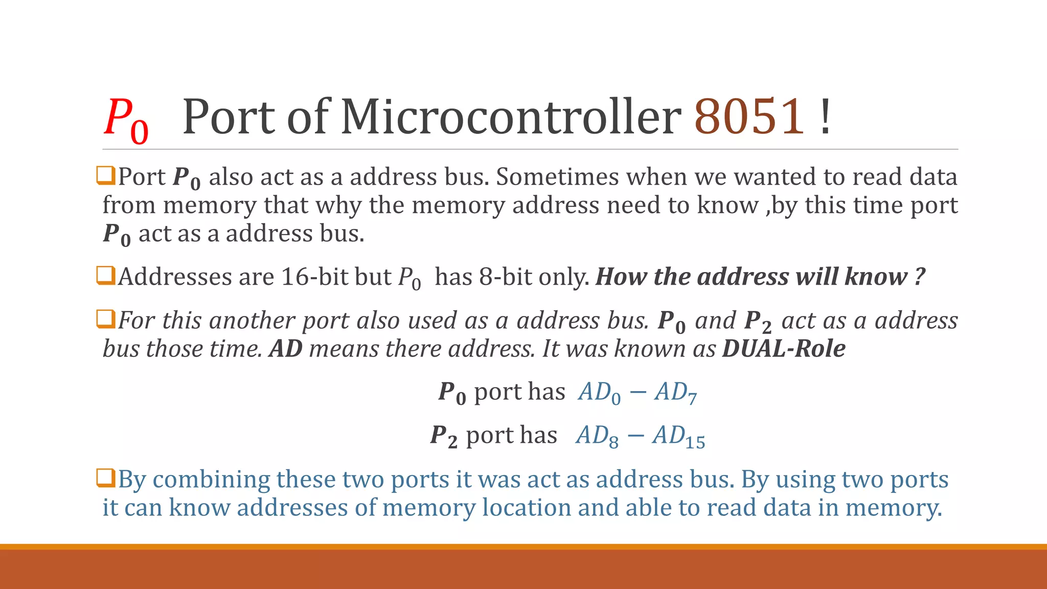 Embedded System Microcontroller 8051 | PPT