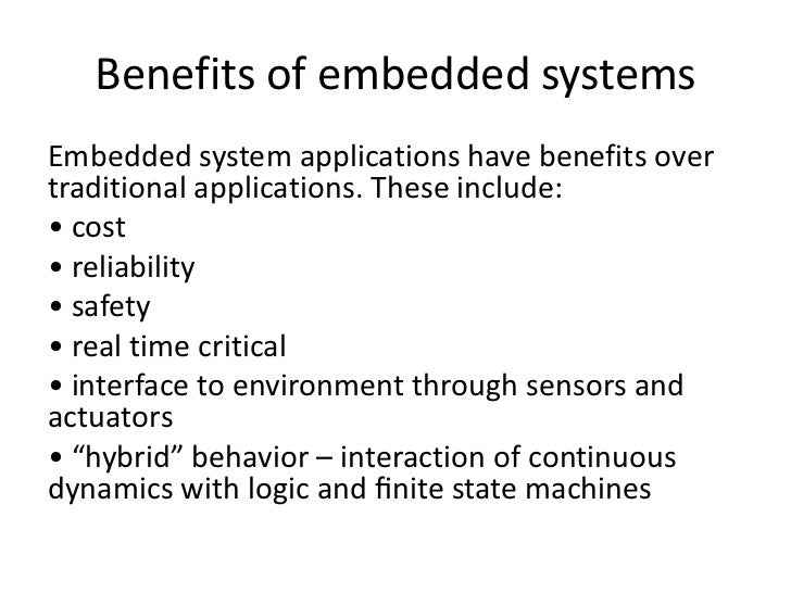 Embedded systems