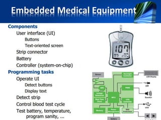 Application areas
22
• Authentication
• Military applications
• Medical systems
 