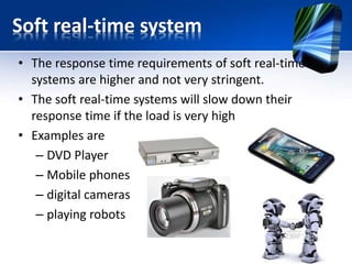 Comparison
General Purpose Computing
• Few applications that are
known at design-time.
• Not programmable by end
user.
• Fixed run-time requirements
(additional computing power
not useful).
• Criteria:
– cost
– power consumption
• Broad class of applications.
• Programmable by end user.
• Faster is better.
• Criteria:
– Cost
– average speed
Embedded Systems
 