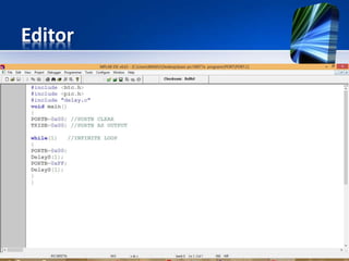 What is Real-Time Operating System
(RTOS)?
• real-time operating system (RTOS) is an operating
system that guarantees to perform certain
operation (task) within a specified time constraint.
• Software that manages the time of a
microprocessor, microcontroller, or a digital signal
processor
 
