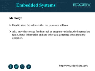 Embedded systems | PPTX