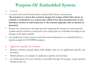 Sensor Application Through Embedded System EMBEDDED SYSTEMS - MSc Sem III (Final).ppt