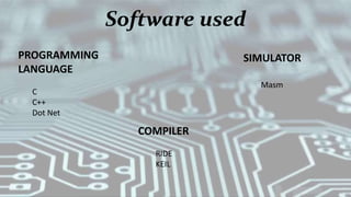 Embedded Systems - Training ppt | PPTX