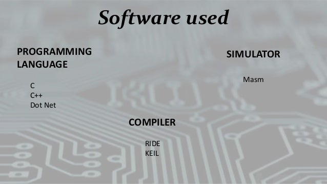 The following devices are supported by Microcontroller Studio