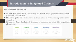 Embedded Systems Introduction to chip ICs | PPTX