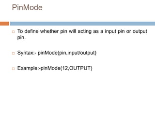Embedded systems presentation