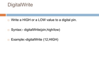 Embedded systems presentation