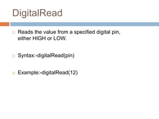 Embedded systems presentation