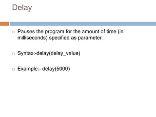 Embedded systems presentation