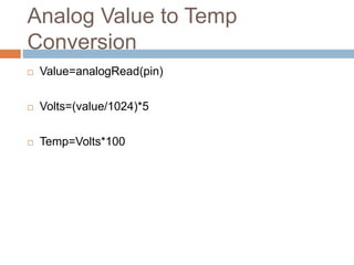 Embedded systems presentation