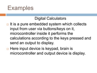 Embedded systems presentation