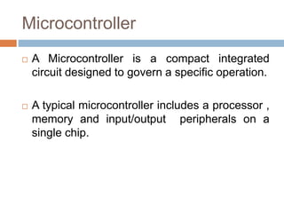 Embedded systems presentation