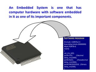 Embedded systems and programming (including my work at Eyantra (IIT ...