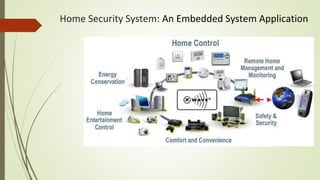 Home Security System: An Embedded System Application
 