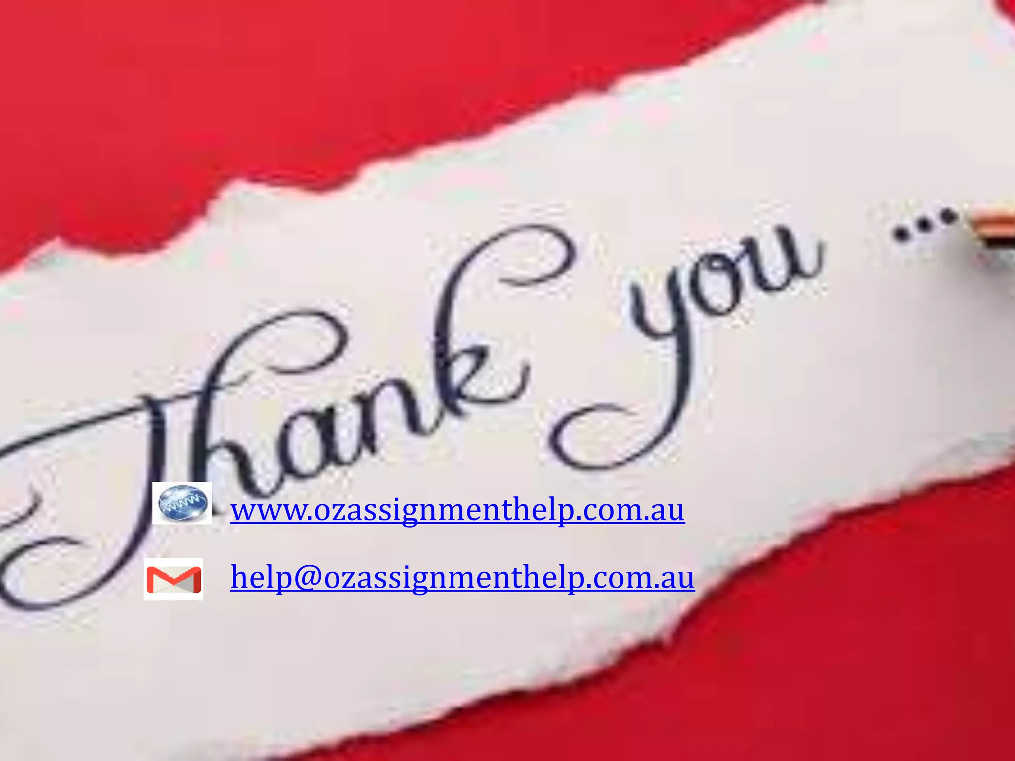www.ozassignmenthelp.com.au
help@ozassignmenthelp.com.au
 