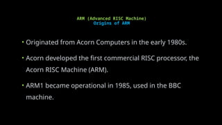 Embedded Systems & ARM Evolution Group 6.pptx