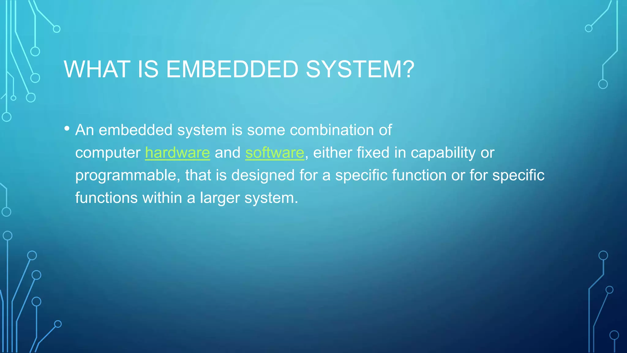 Embedded systems | PPT