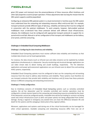 Work Consuning Computing Embedded systems Implementation in Cloud Challenges | PDF